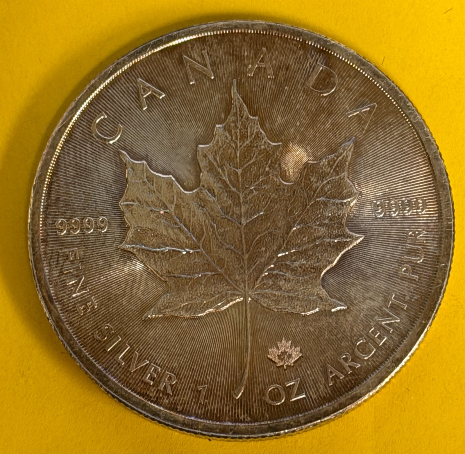 2015 Canada $5 Silver Maple Leaf 1 oz .9999 Fine Queen Elizabeth II (JB)