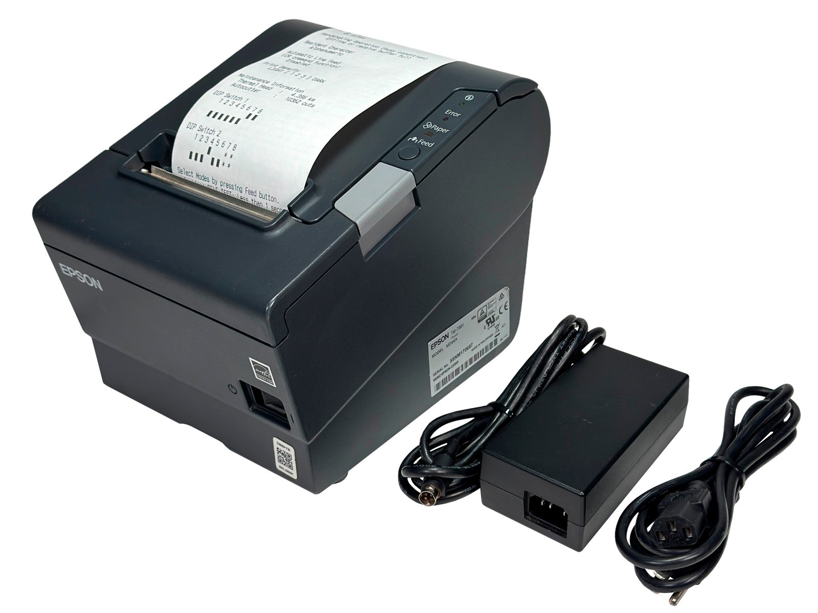 Epson TM-T88V (Earlier Model Than TM-T88VI) Compact Thermal Receipt POS Printer