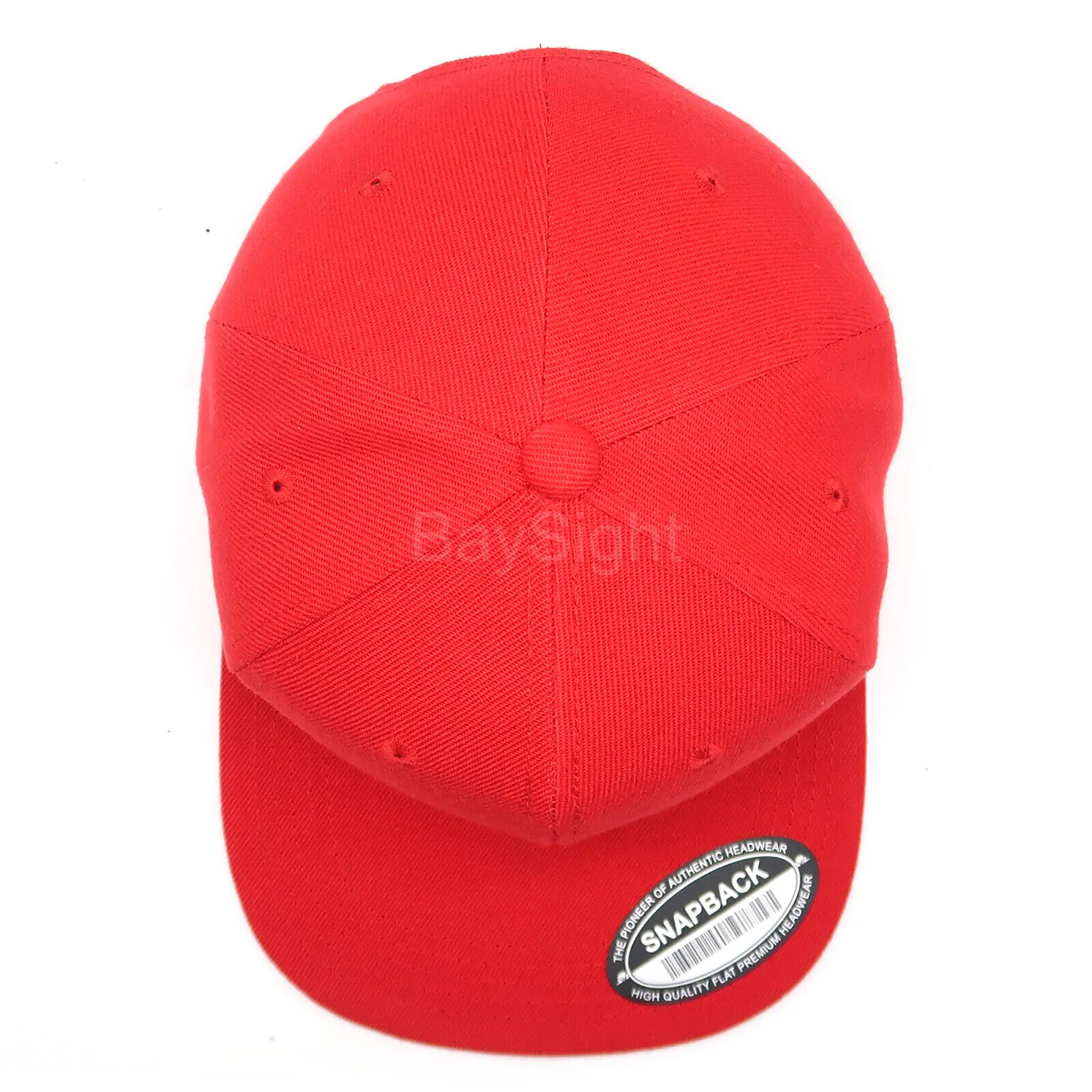 Baseball Cap Snapback Adjustable Flat Trucker Solid Plain Blank Mens Hip Hop Hat