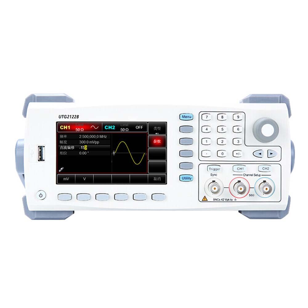 25MHz USB 2-Channel Function Arbitrary Waveform Signal Generator
