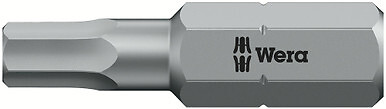 Wera 056320, 840/1 Z Bits, 4 x 25 mm