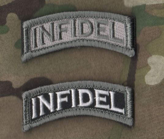JSOTF-A US ADVISERS GREEN BERETS SFG SAS JIHAD THIS vêlkrö ACU 2-TAB: INFIDEL