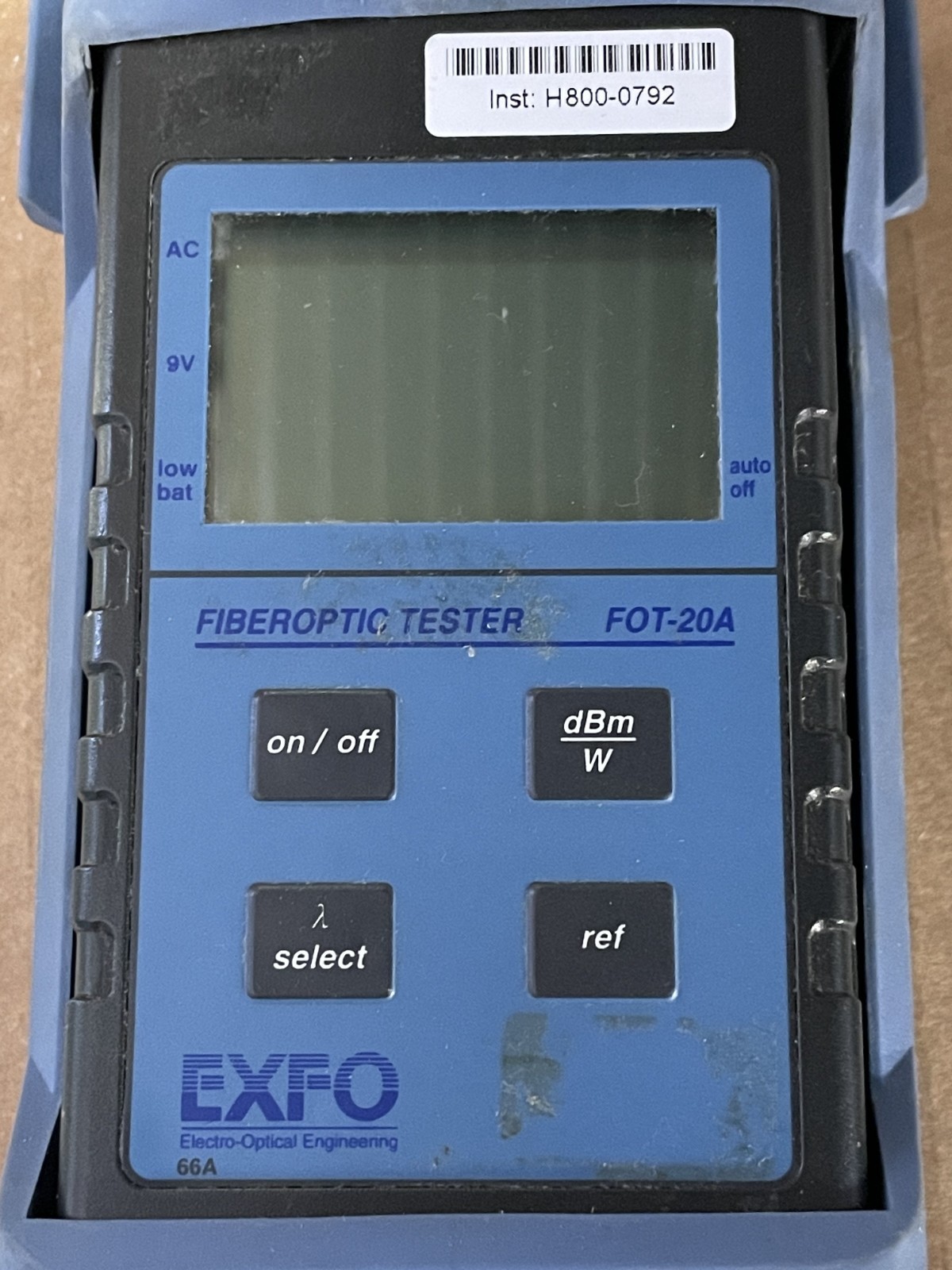 Exfo FOT-20A Handheld  Fiber Optic Tester