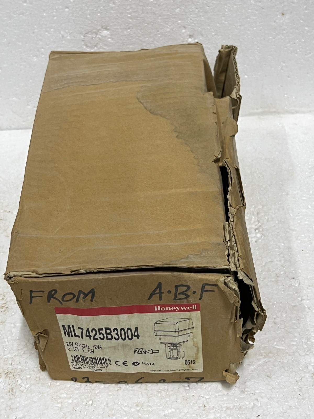 HONEYWELL ML7425B3004 Actuator