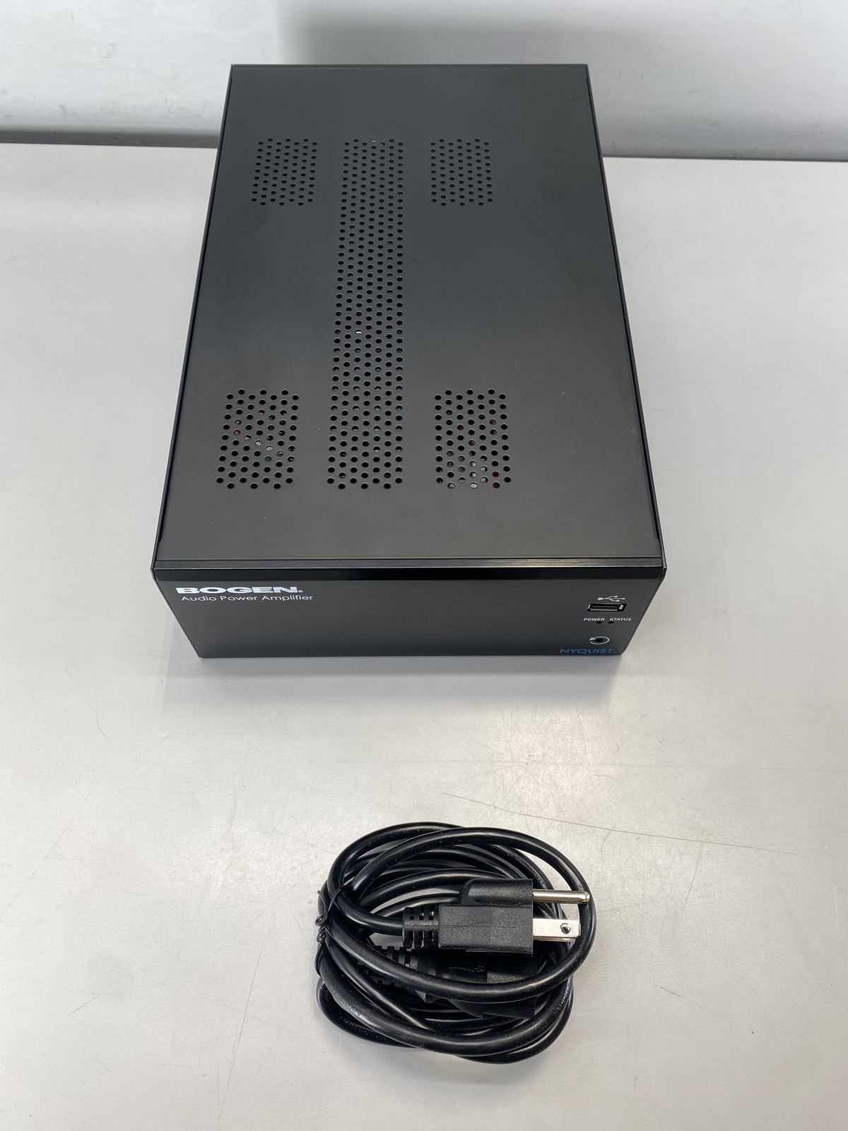 Bogen Nyquist Networked 4-Channel Power Amplifier (4 x 60W)- Black