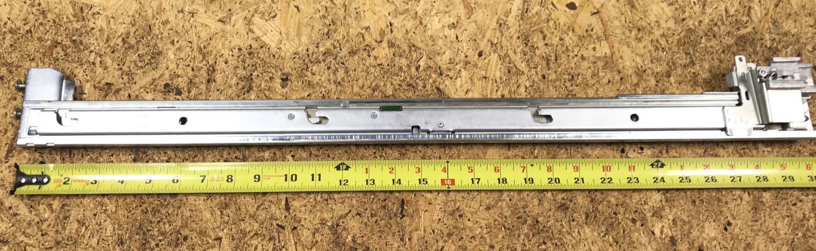 Left Dell 3M1100 PowerEdge 2650 Rapid Rail. USED server rail