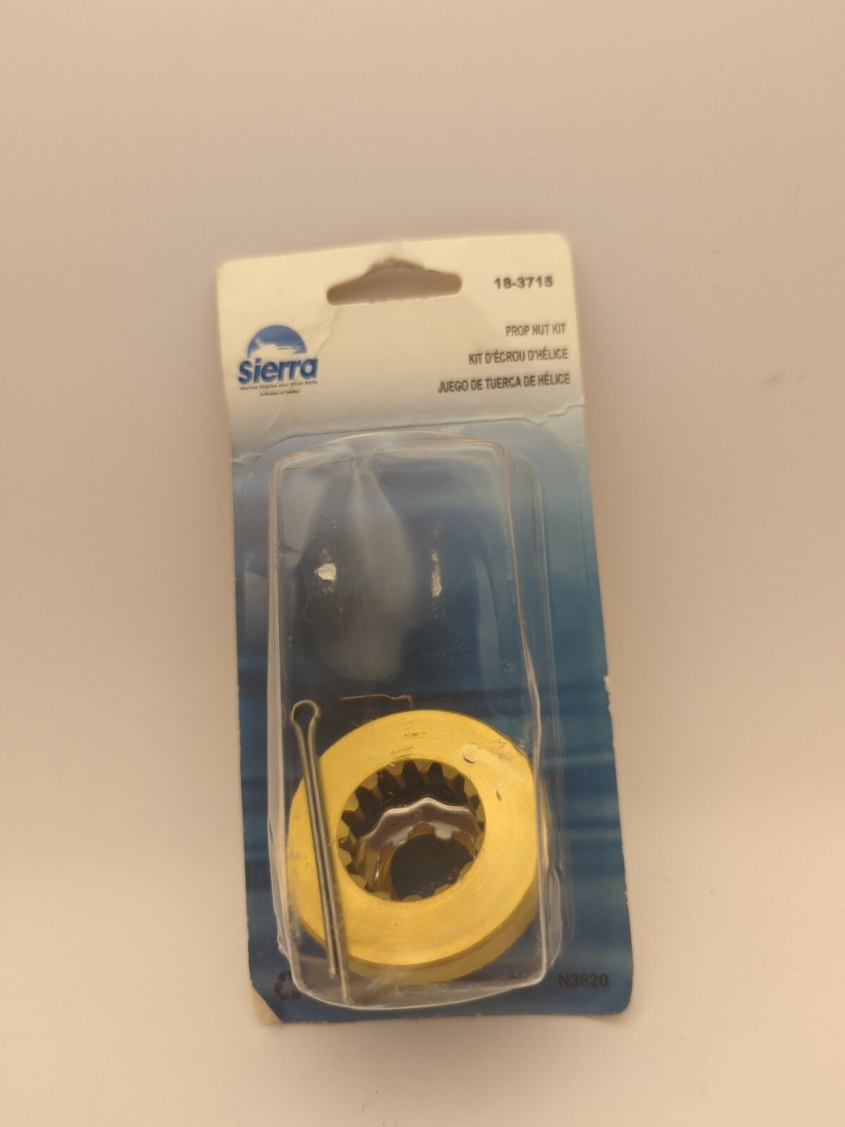 Sierra Marine Outboard Replaces Evinrude/Johnson Propeller Nut Kit 18-3715