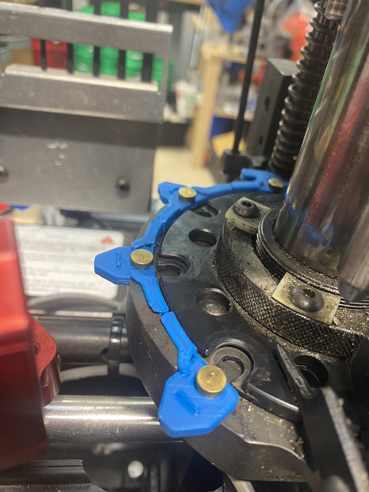 Dillon XL1050 XL1100 Spill Stop Locator Rails