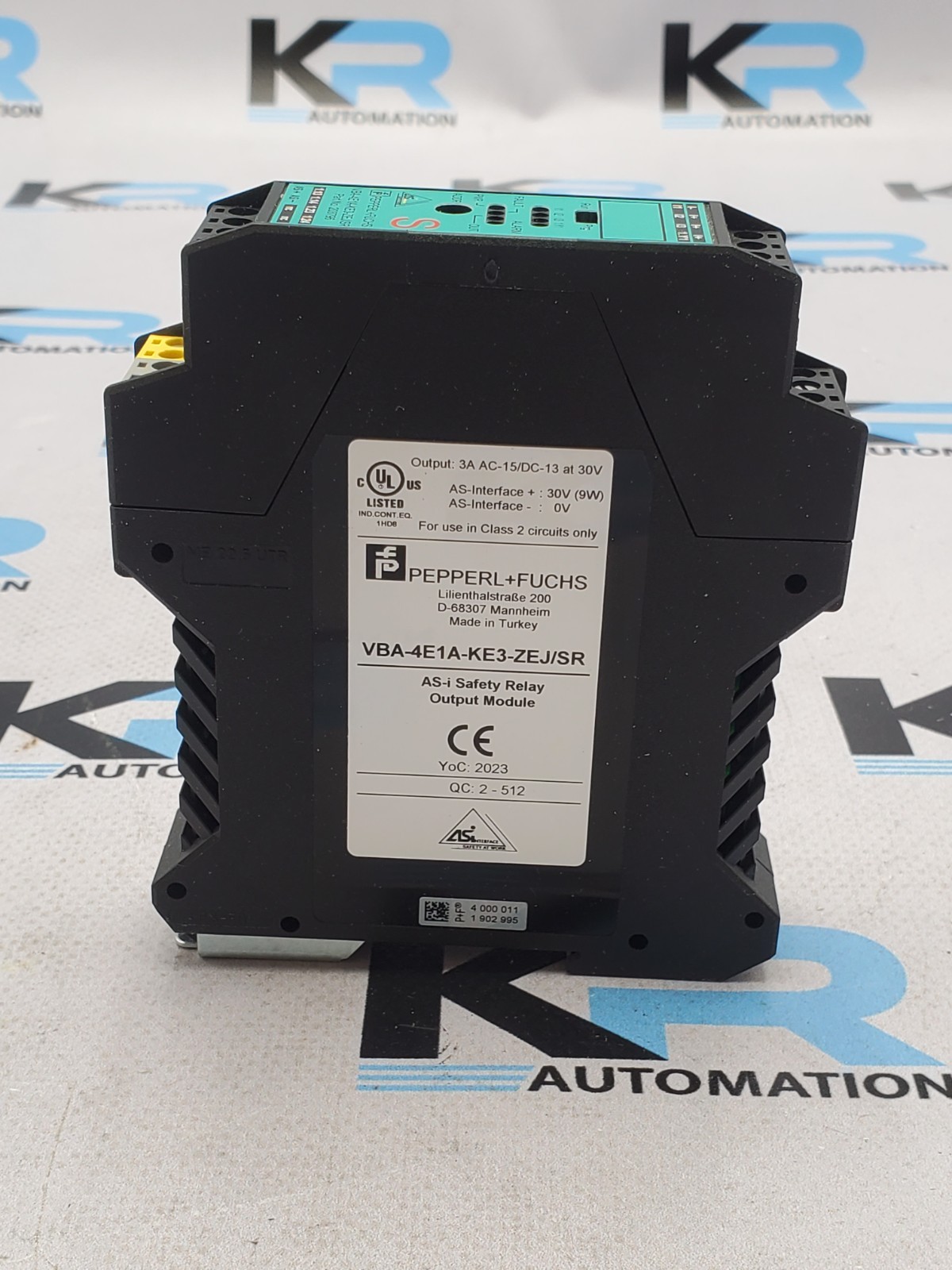 NEW Pepperl+Fuchs VBA-4E1A-KE3-ZEJ/SR Output Module