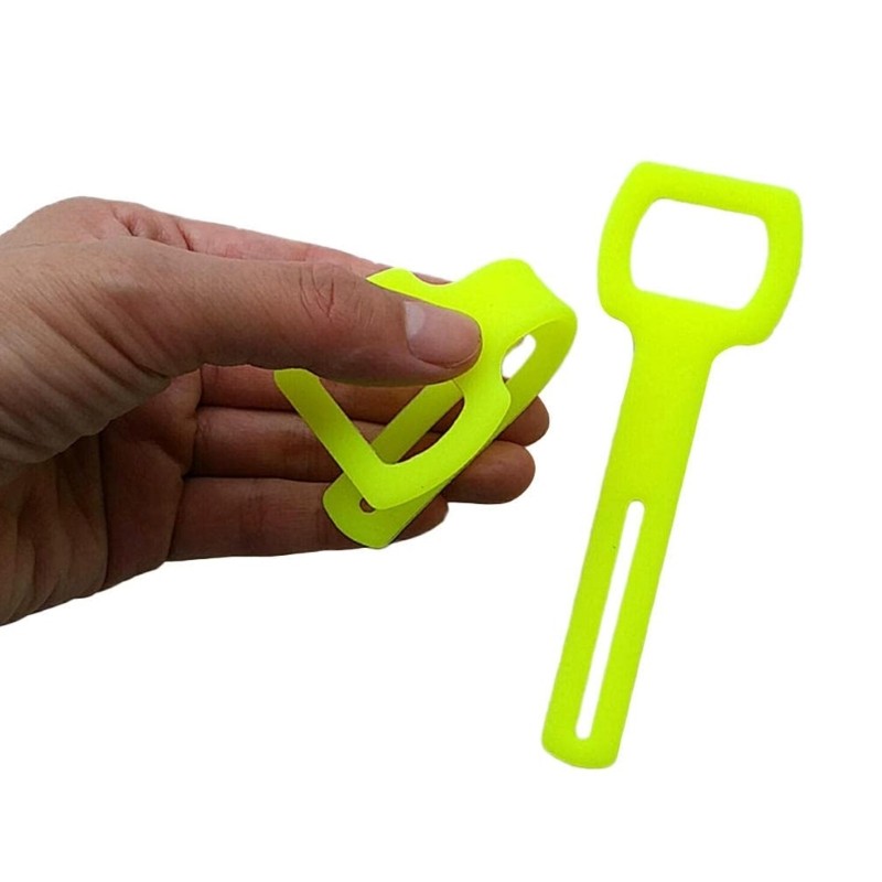 4pcs Adjustable Diving Strap Silicones Regulator Octopuses Wrap Holder
