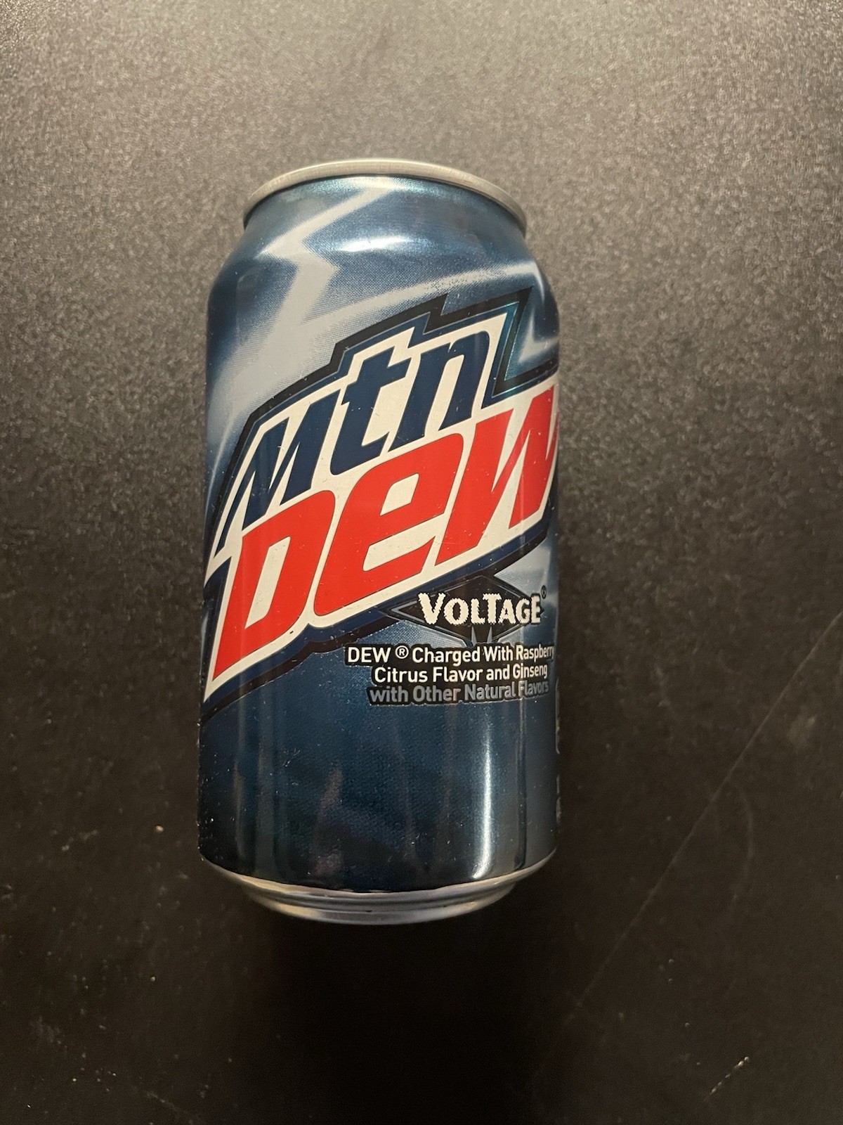 **Full 2021 Mountain Dew Voltage 12oz Can Old Design**