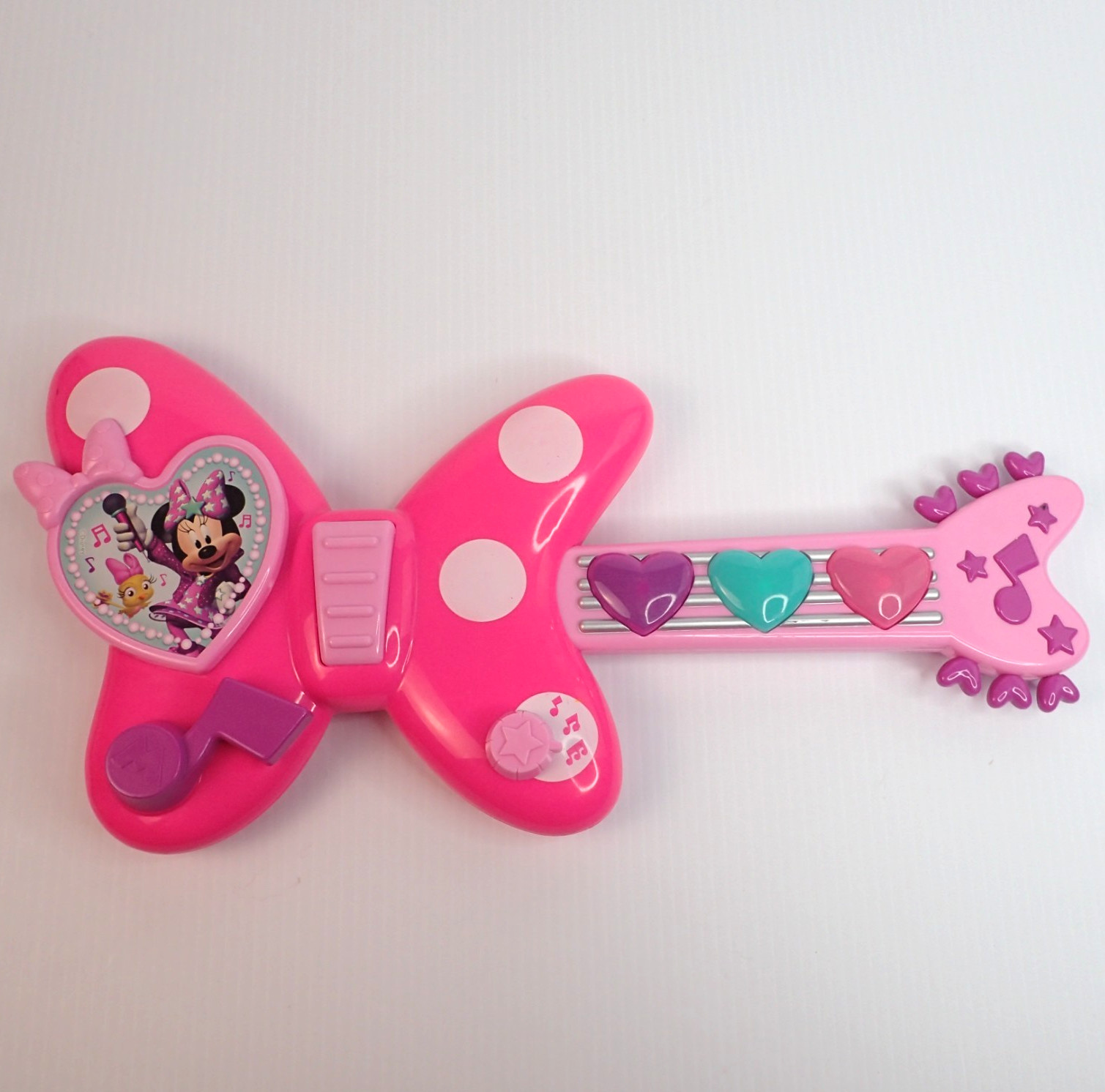 Disney Minnie Mouse Rockin Guitar Songs Sound Effects Instrument Toy