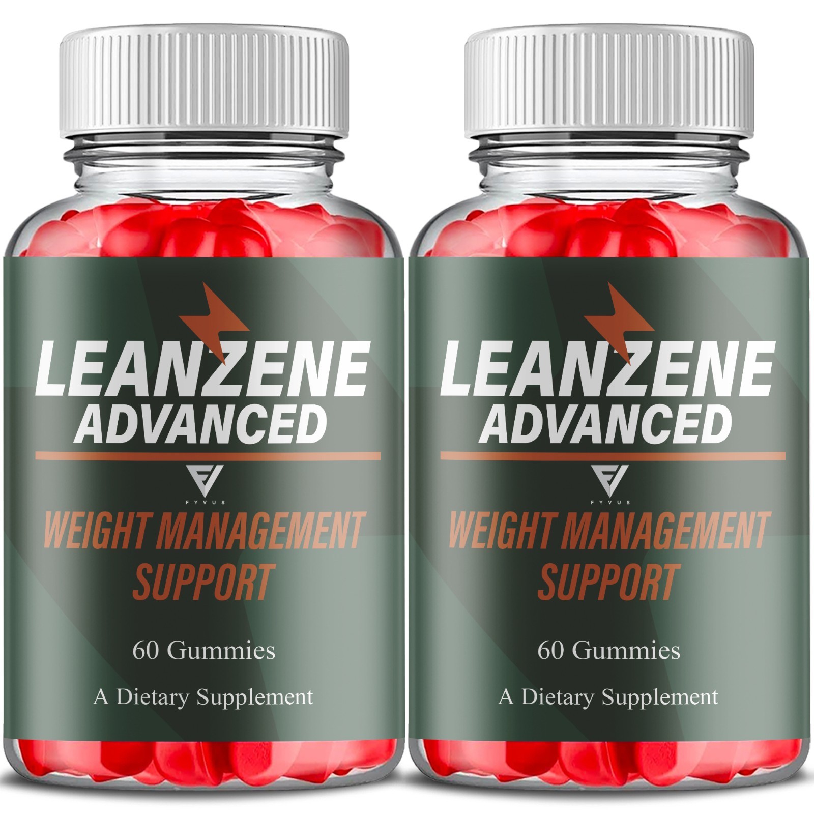 (2 Pack) Leanzene Weight Management, Leanzene Advanced Formula (120 Gummies)