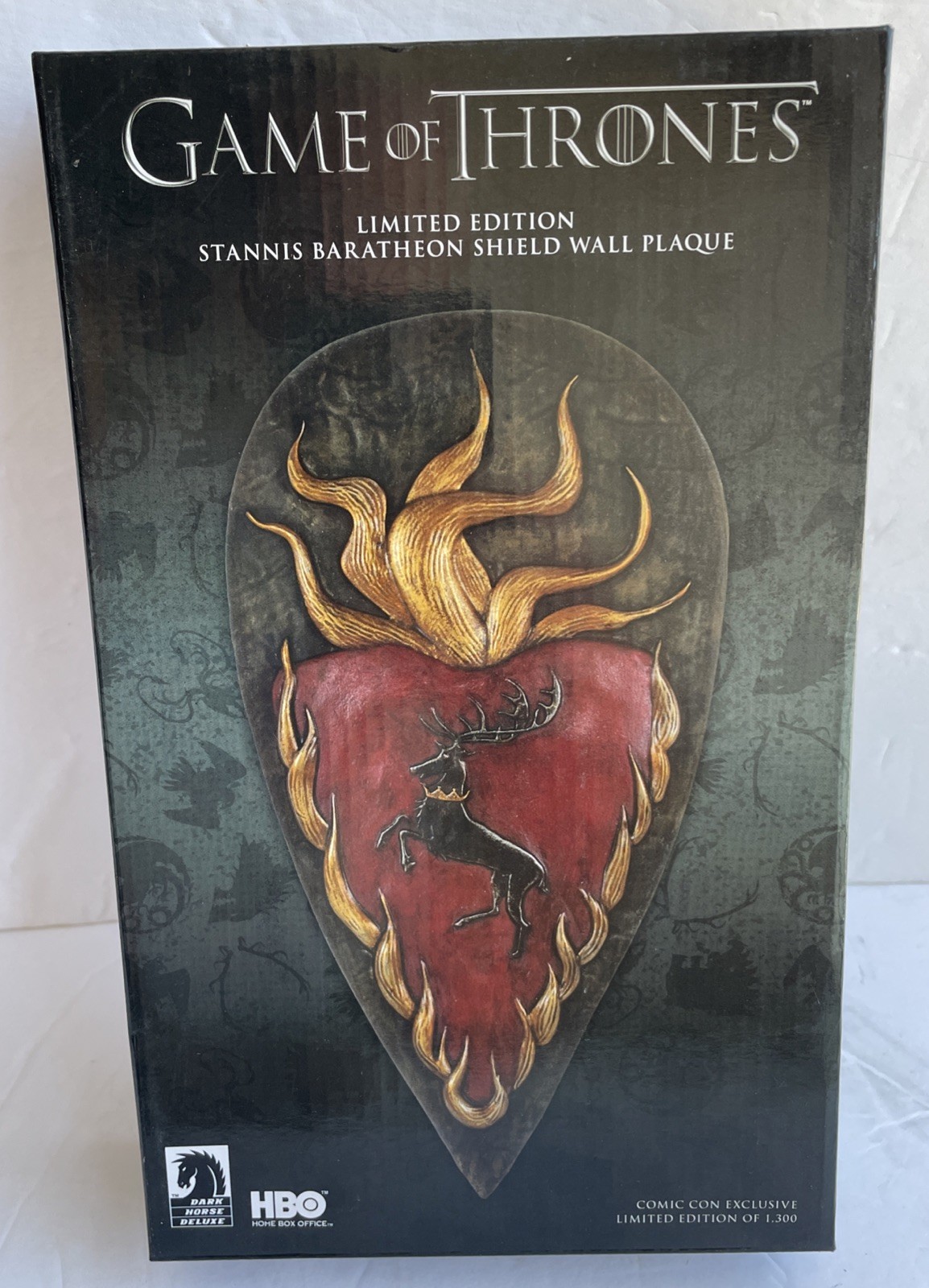 Game of Thrones - Stannis Baratheon 2014 Exclusive Comic Con Wall Plaque-7 1/2”