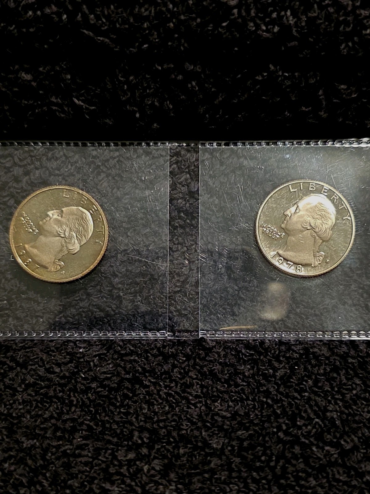8 gem mint quarters Very Nice Looking Non Circulated