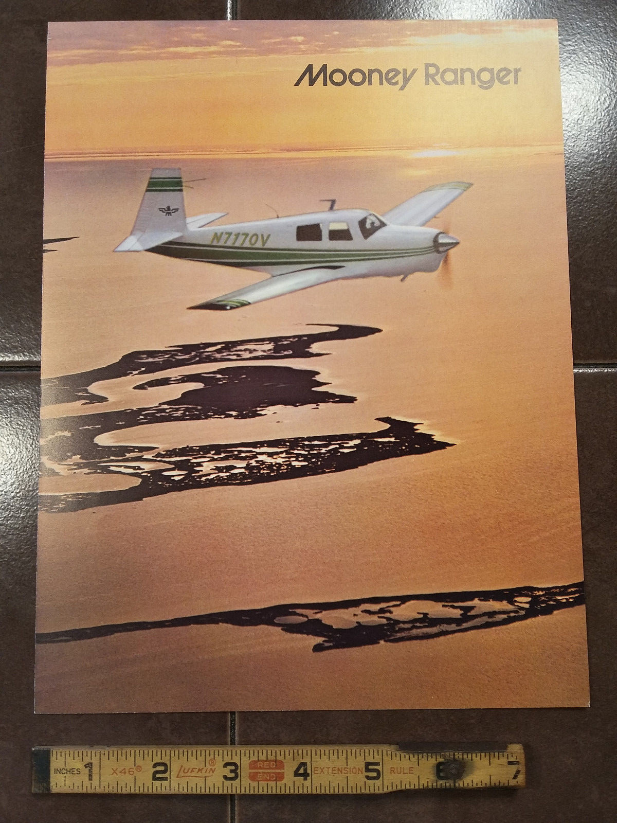 Original Mooney Ranger Sales Brochure, 4 Page, 8.5 x 11"