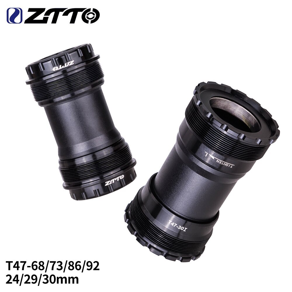 Bicycle T47 Bottom Bracket Sealed Bearing Thread Bike BB for 24 29 30mm Crankset