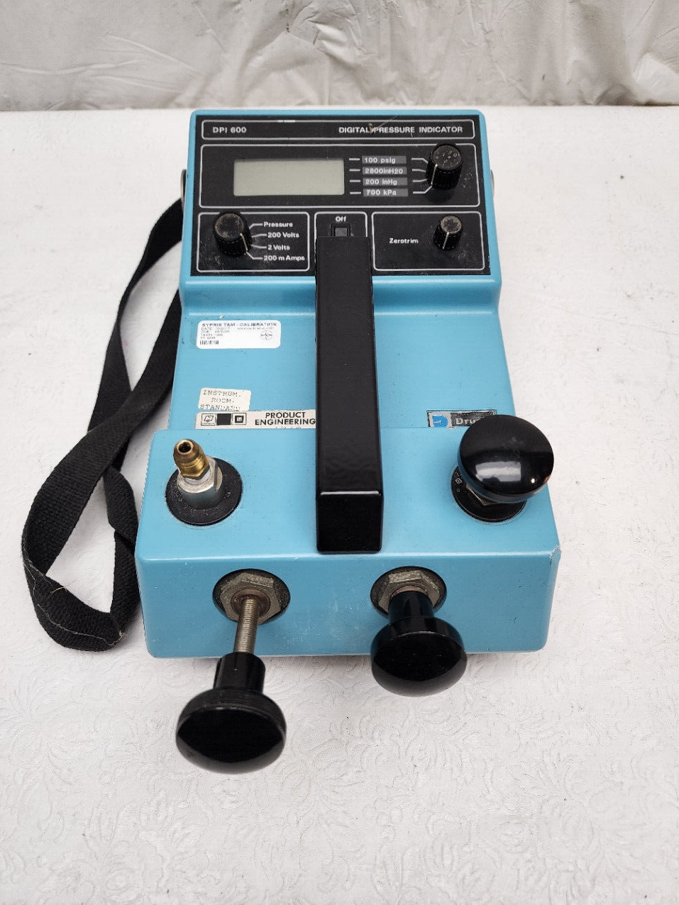 Druck/GE DPI 600 Digital Pressure Indicator/Calibrator (DPI600)