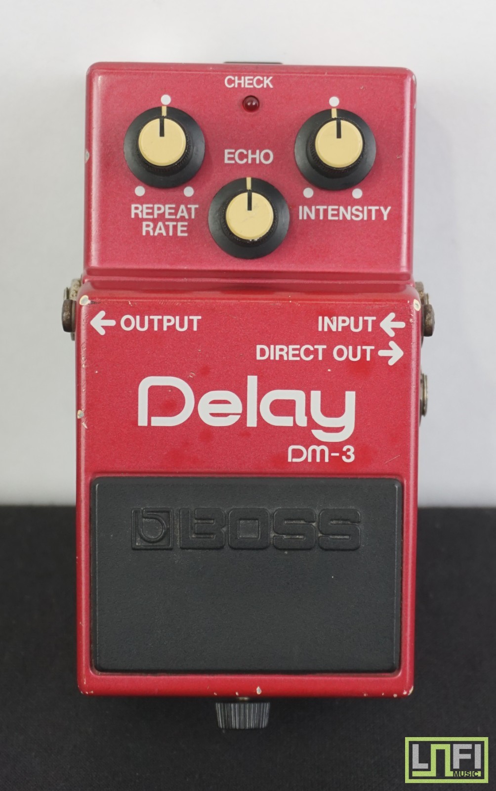 Boss DM-3 Vintage 80's Delay Guitar Effects Pedal - MIJ - Green Label - 1984