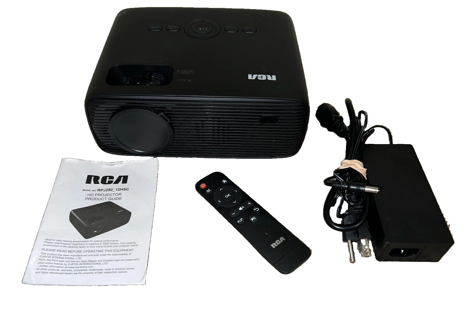 RCA HOME THEATER PROJECTOR 1080p (PRJ280)