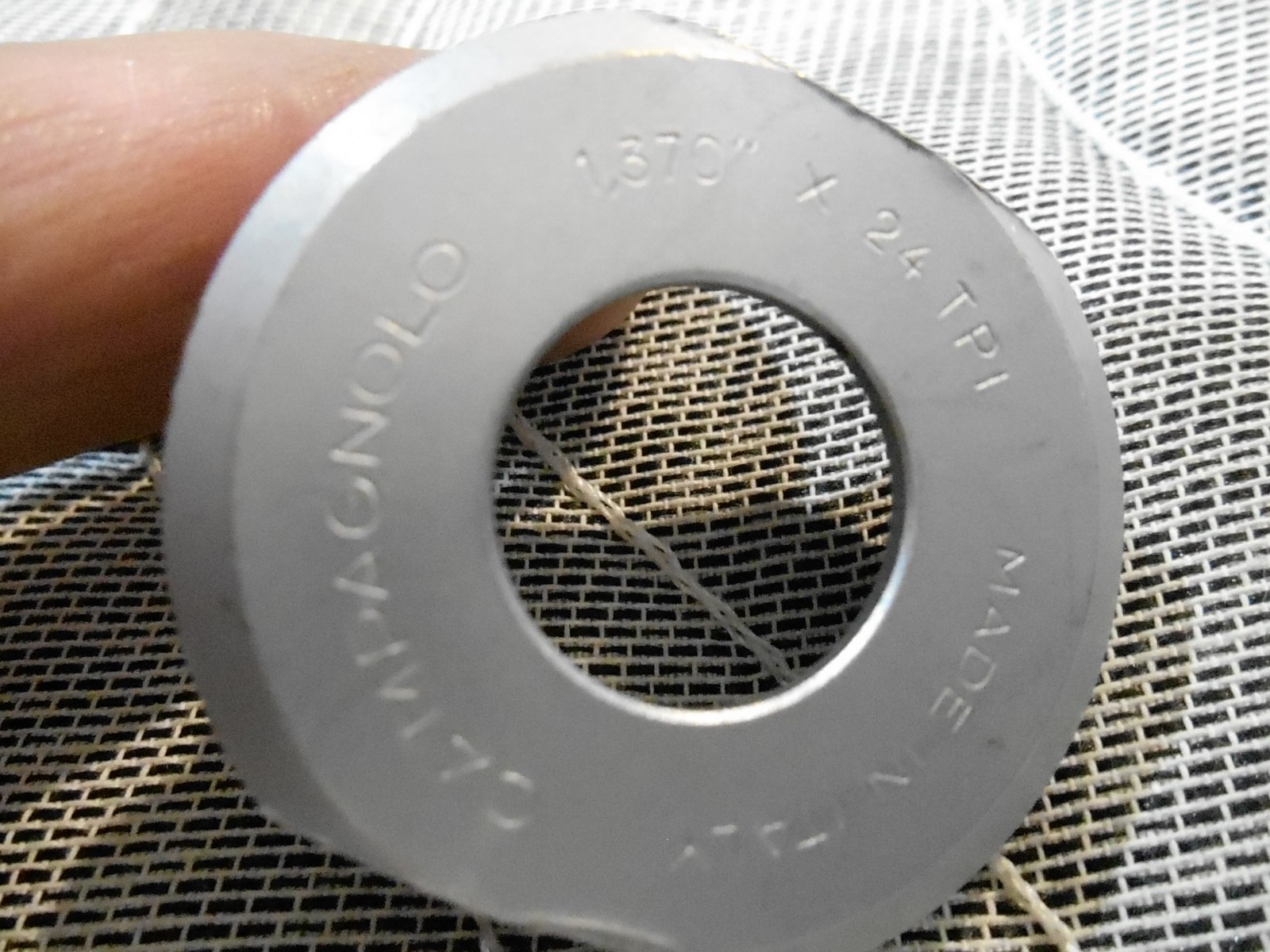 Campagnolo Left/Non-Drive Side Bottom Bracket English Thread Fixed Cup