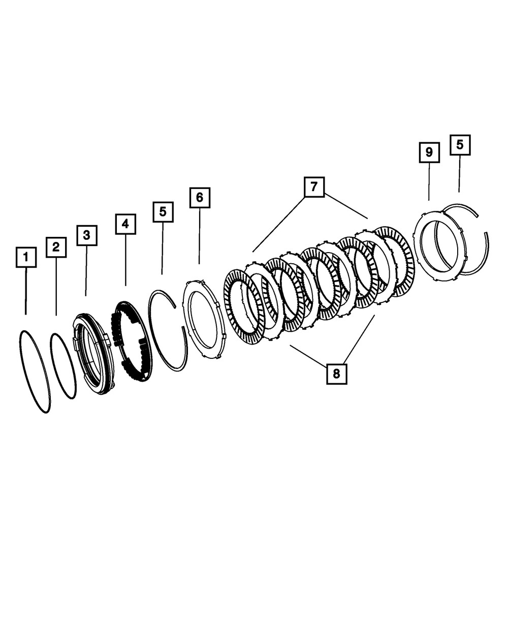 Genuine Mopar O Ring 68019846AA