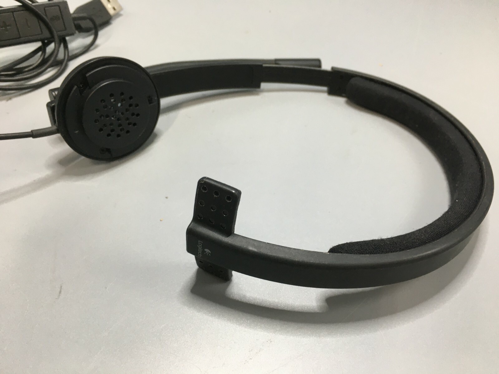 Logitech H570e A-00063 USB 2.0 Wired Online Mono Headset Work Headset