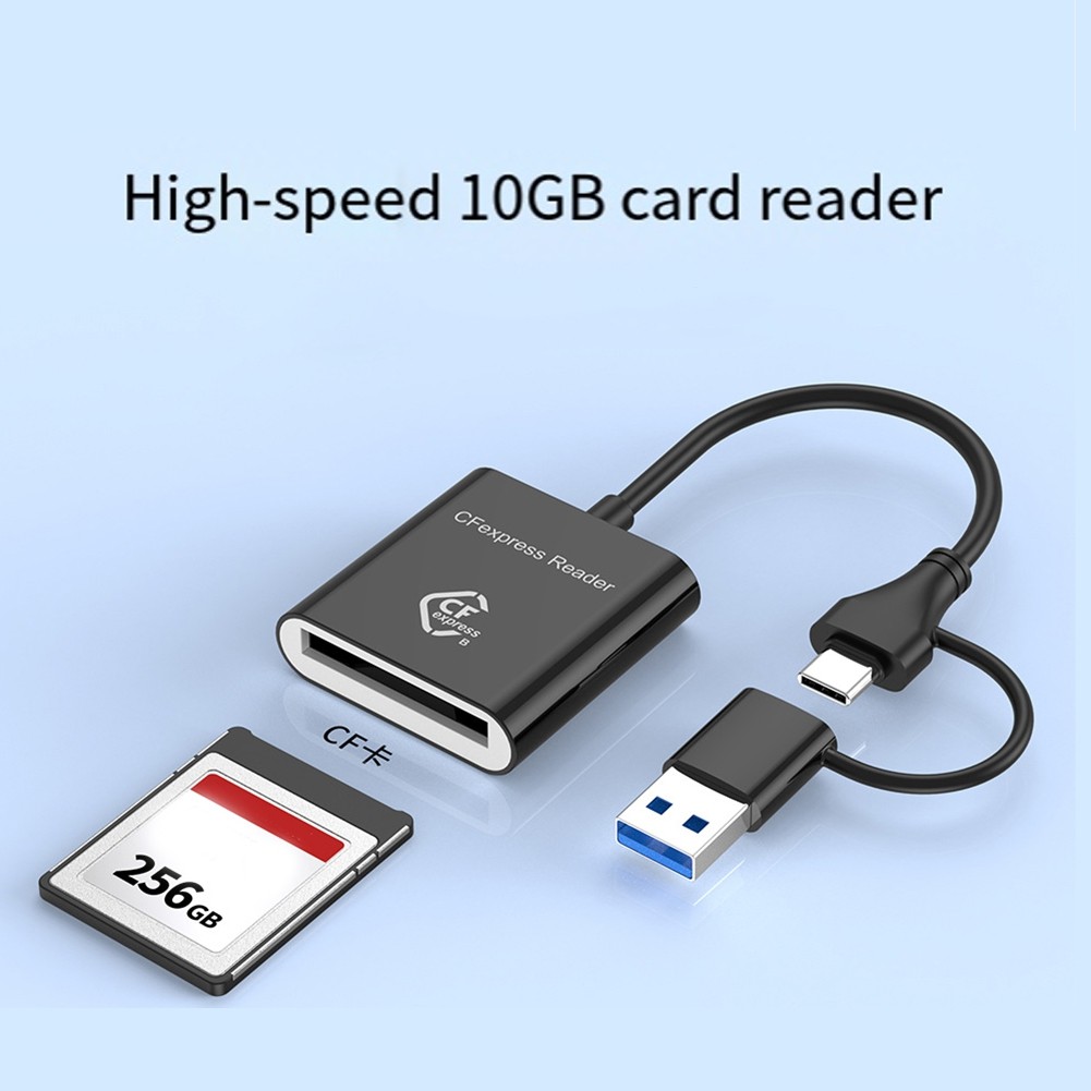 10Gbps CFexpress Type B Card Reader Writer USB3.2 Gen2 USB-C CFe Card8353