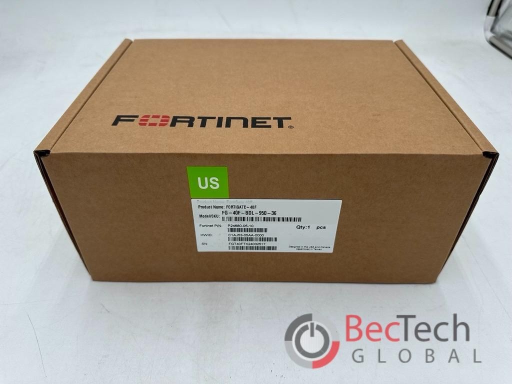 FORTINET Firewall Network Security FG-40F-BDL-950-36 REFURBISHED 24 months+