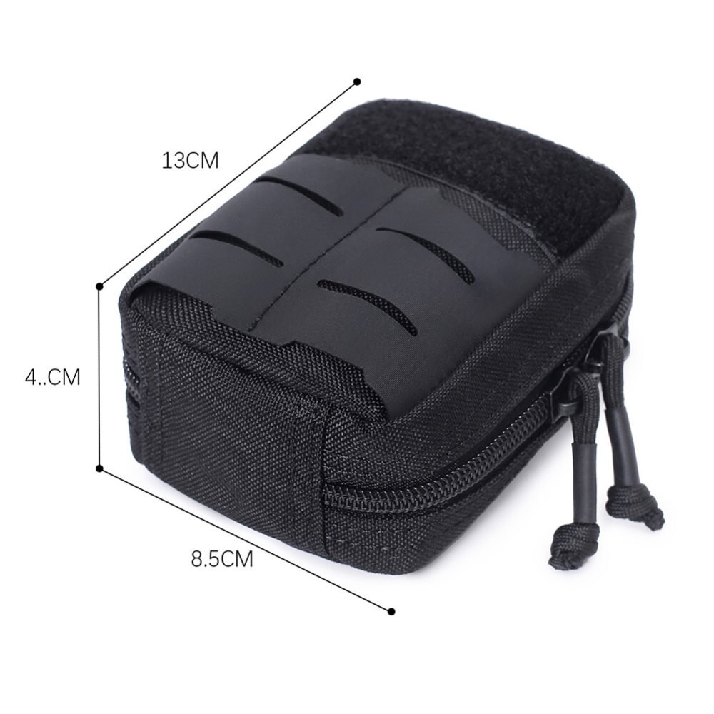 Tactical MOLLE Waist Pack EDC Running Camping Pouch Belt Bag
