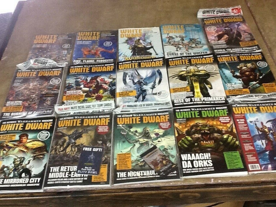 White Dwarf Magazine Back Issues (Weekly 103 to December 2019)