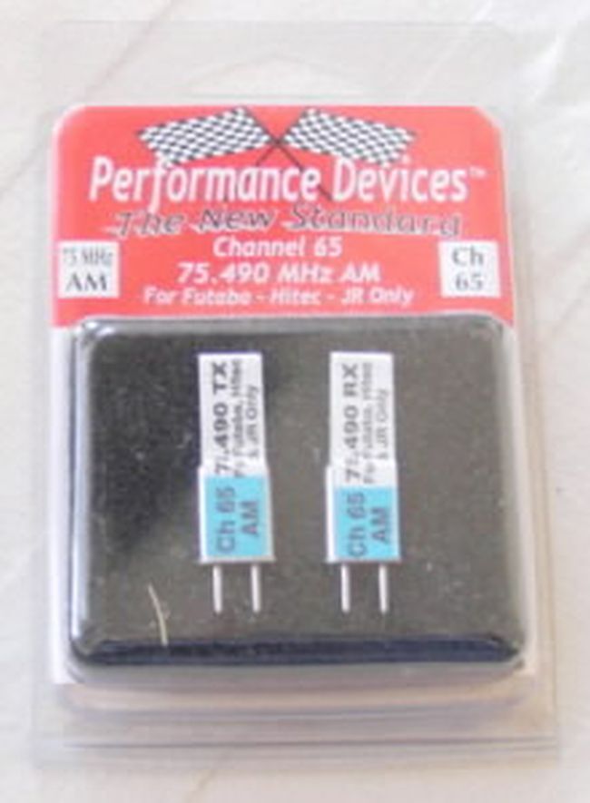 Futaba/Hitec/JR 75Mhz AM Crystal Set - Channel 65