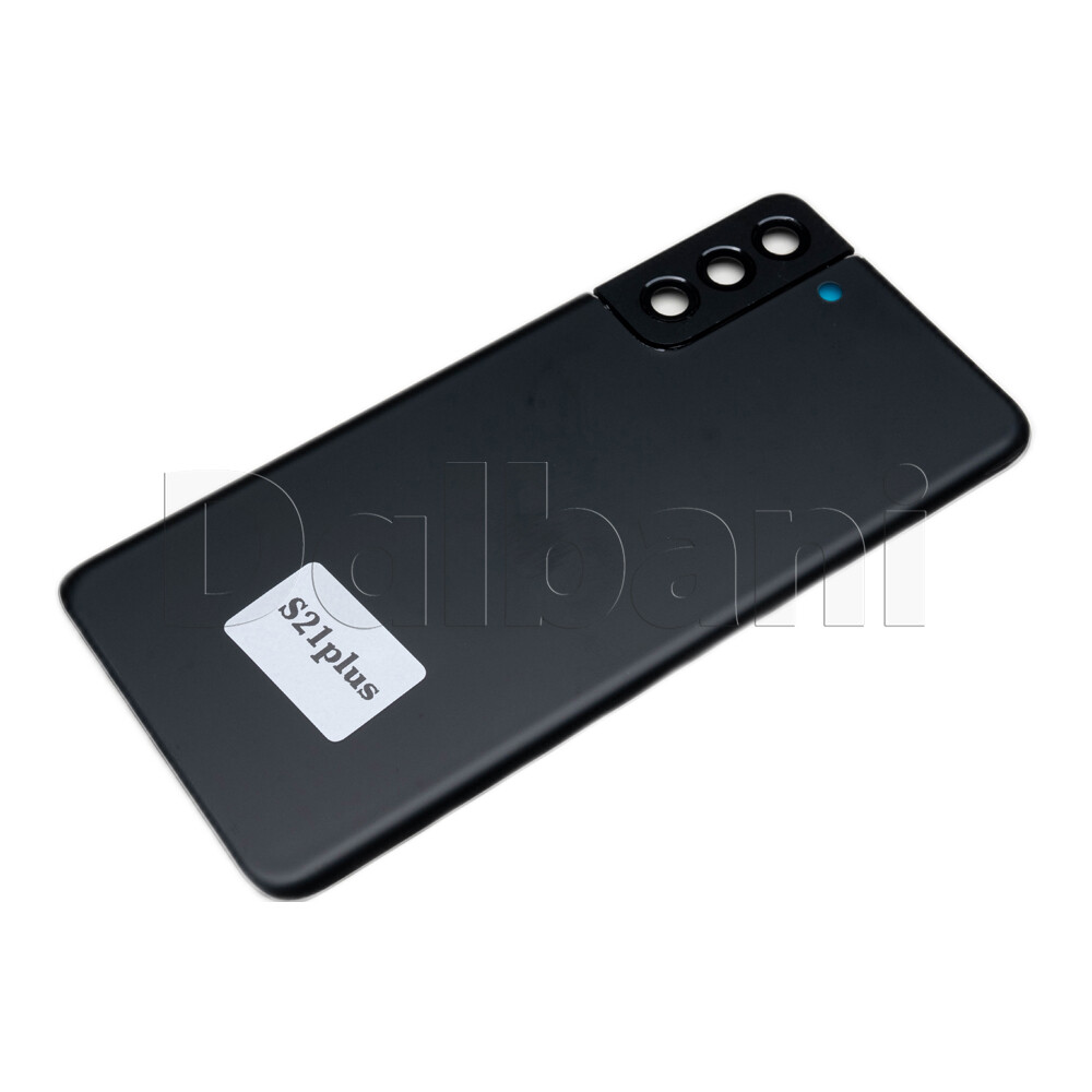 Back Glass Rear Housing Battery Cover For Samsung Galaxy S21 Plus SM-G996 Black