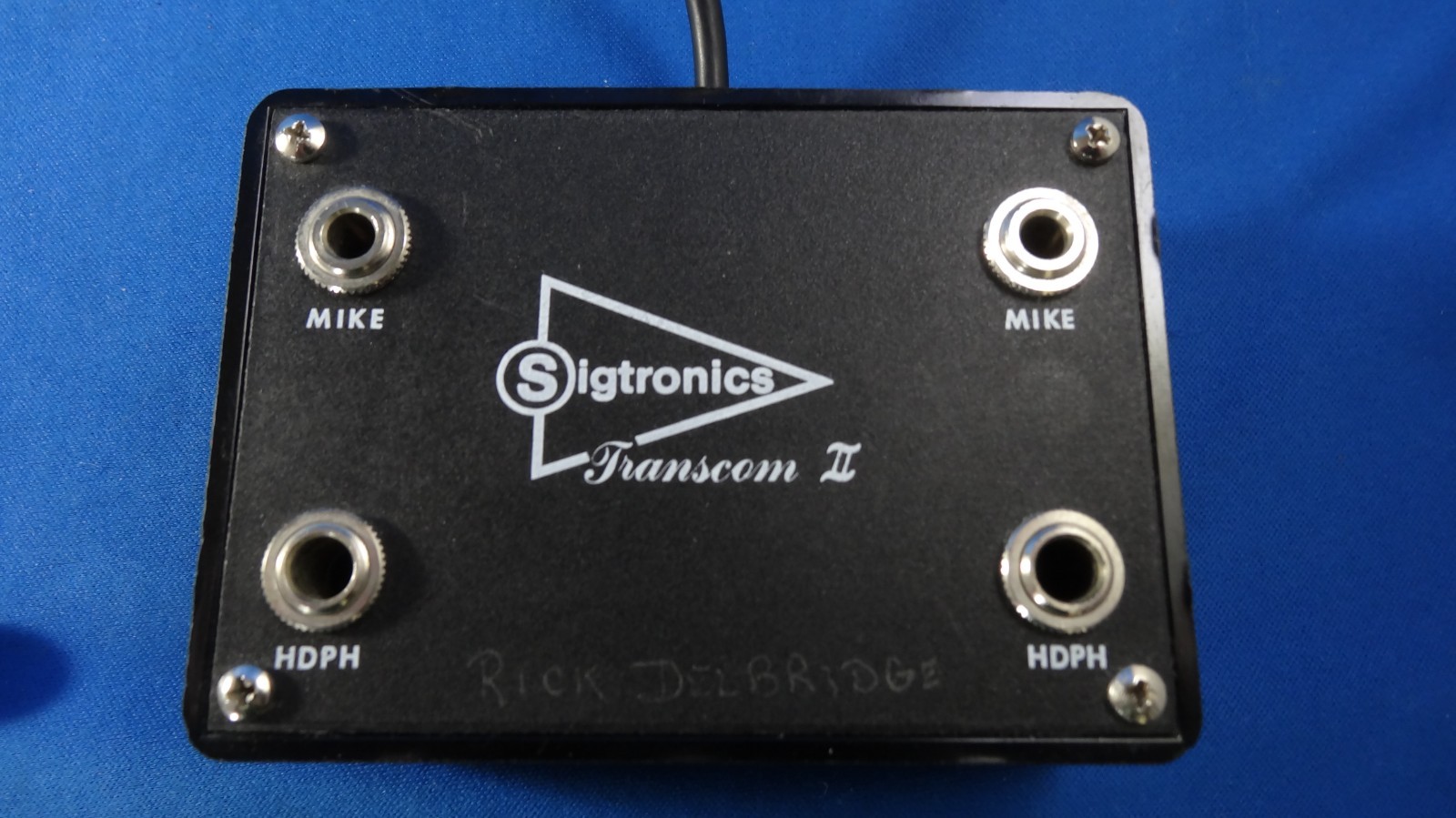 Sigtronics Transcom II Internal Battery or Ext Powered SPO-42 Aircraft Intercom