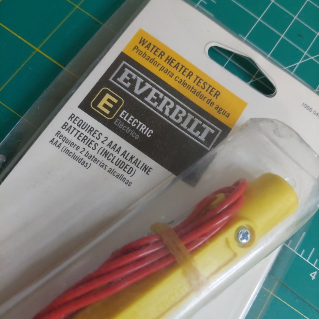 New Everbilt Water Heater Continuity Tester 15019 Fuses Fluorescent & Appliances
