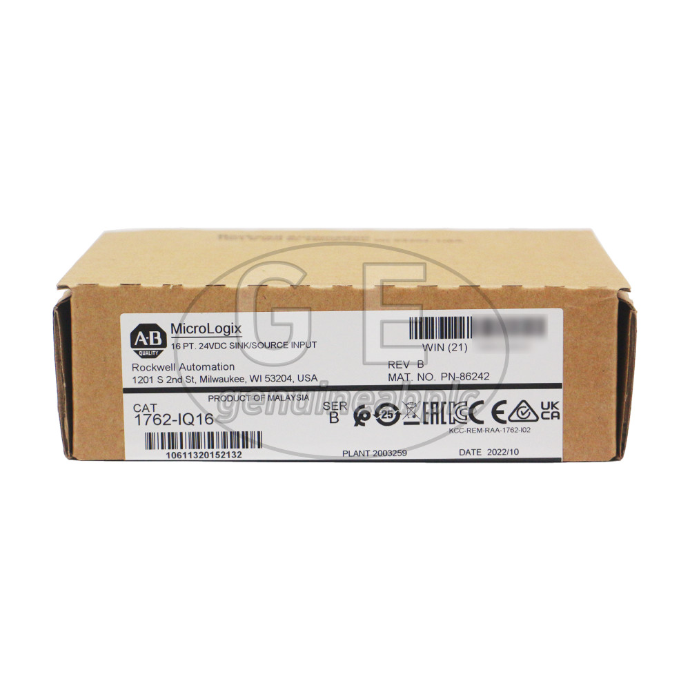 New Sealed Allen Bradley 1762-IQ16 MicroLogix 16 Point Digital Input Module