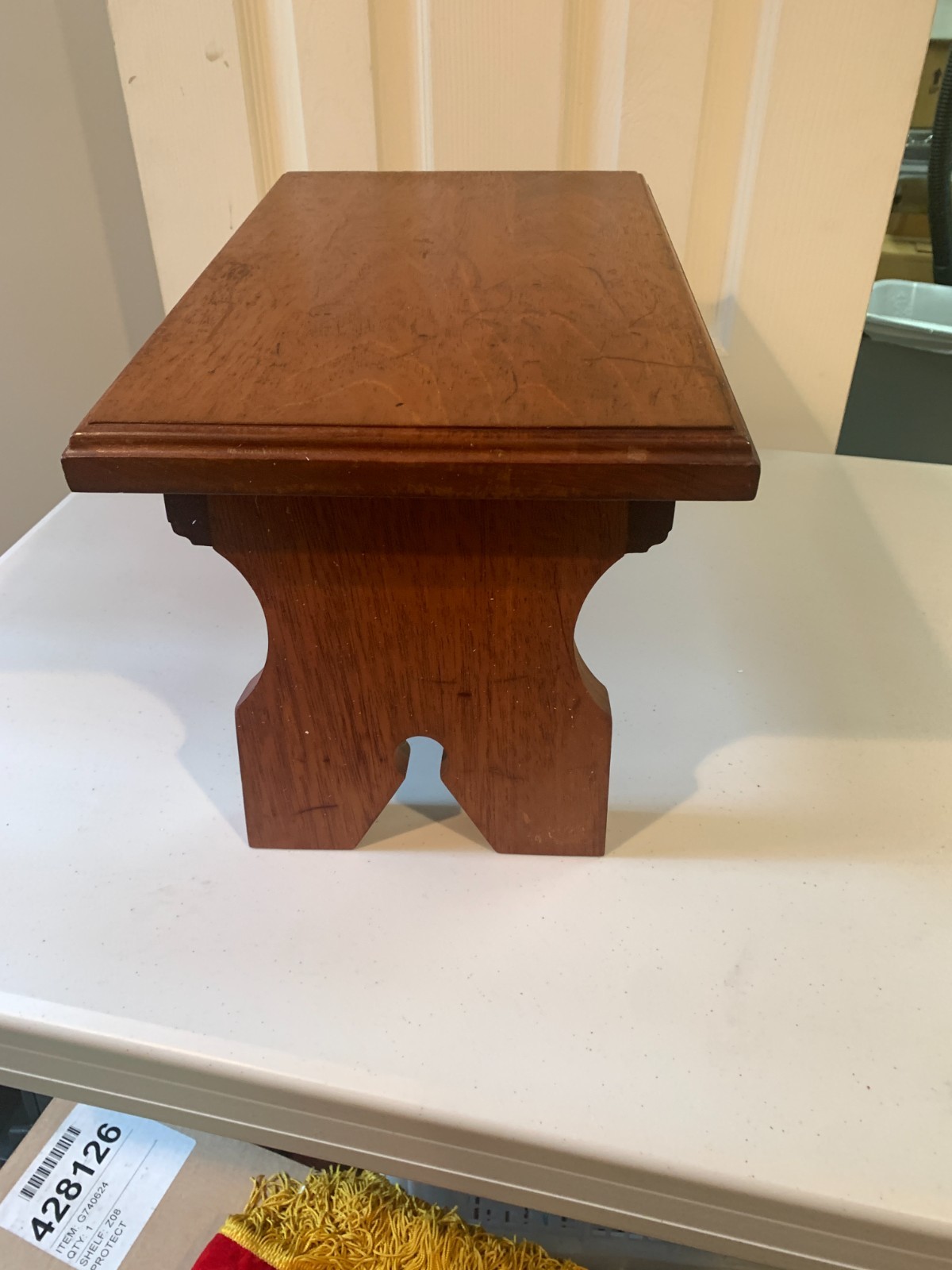 Wooden Maple Stool/plant Stand