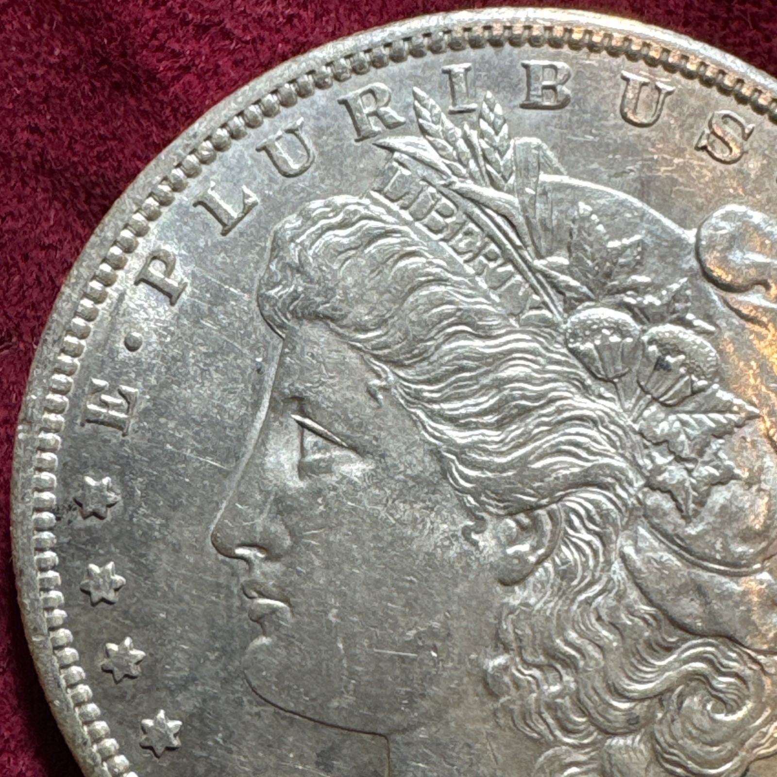 1897-S Morgan Silver Dollar 7336