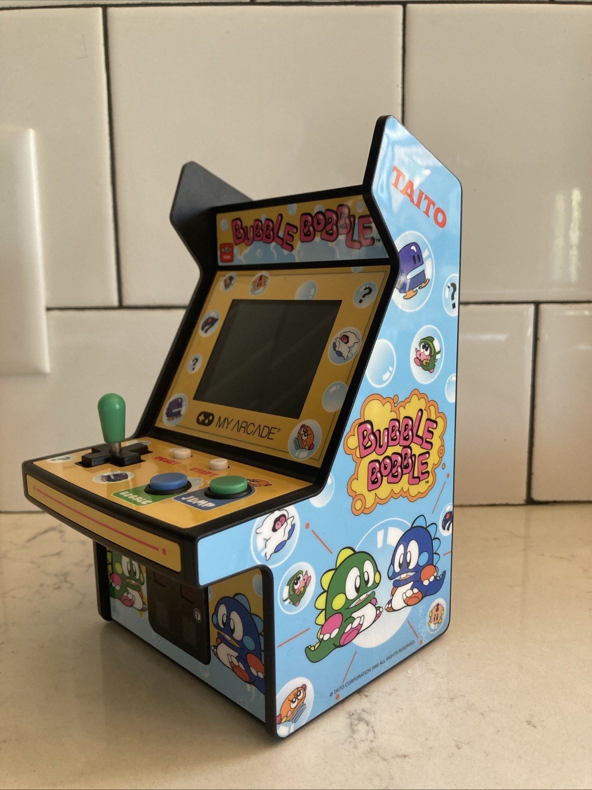 WB My Arcade DGUNL-3241 Bubble Bobble Micro Player Retro Arcade Machine - 6.75"