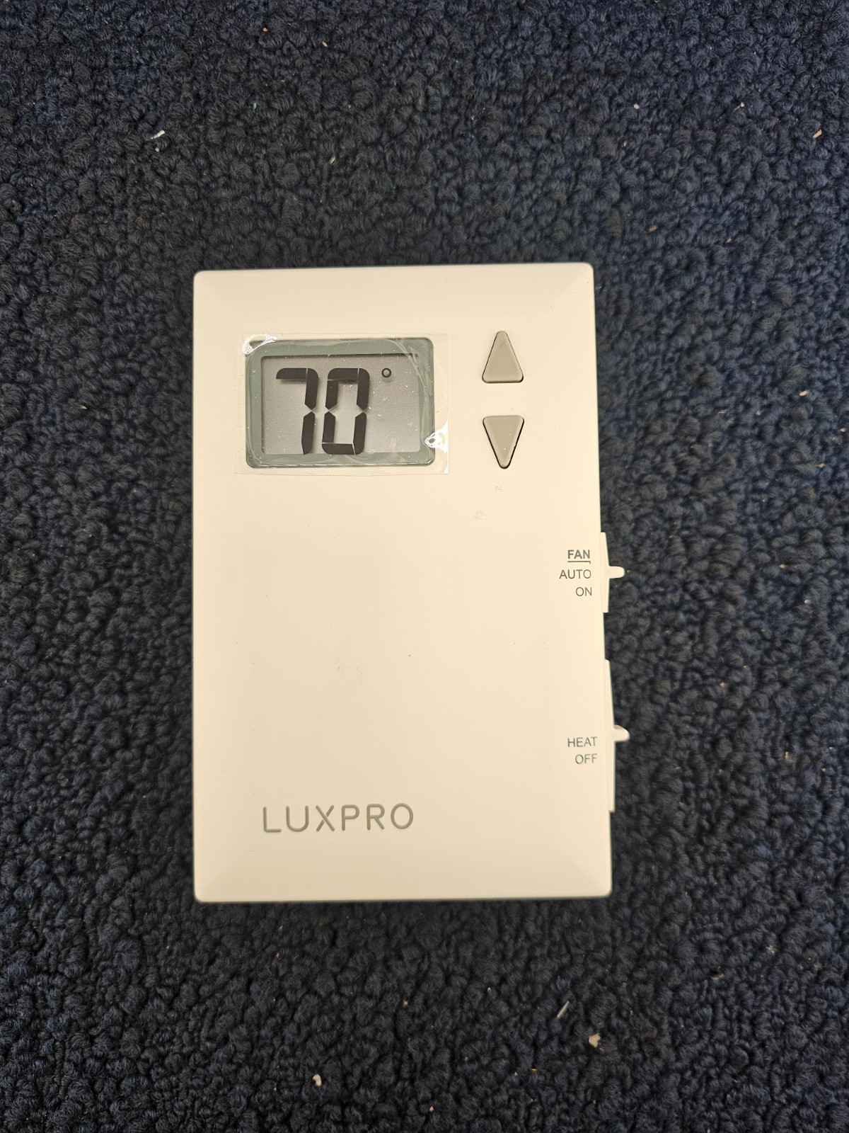Lux Pro PSD010BF: Digital Non-Programmable Thermostat For Home