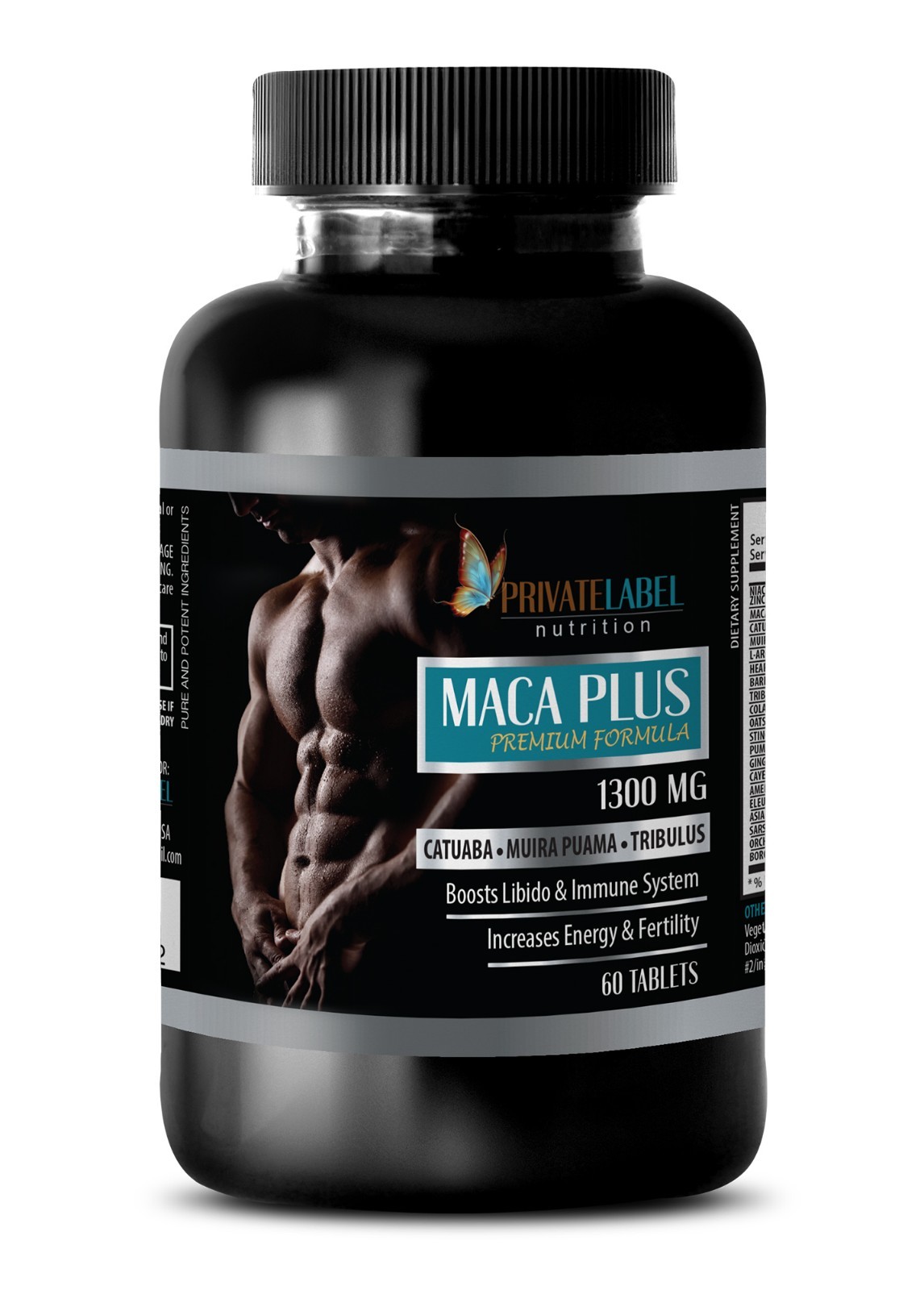 antioxidant complex dietary supplement - MACA PLUS 1300mg 1B - maca root powder