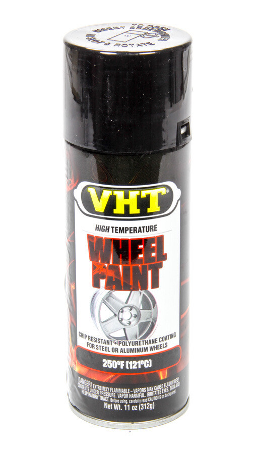 VHT Rim Paint Black Can For Wheel Aluminum High Heat Steel Gloss Spray Auto Car