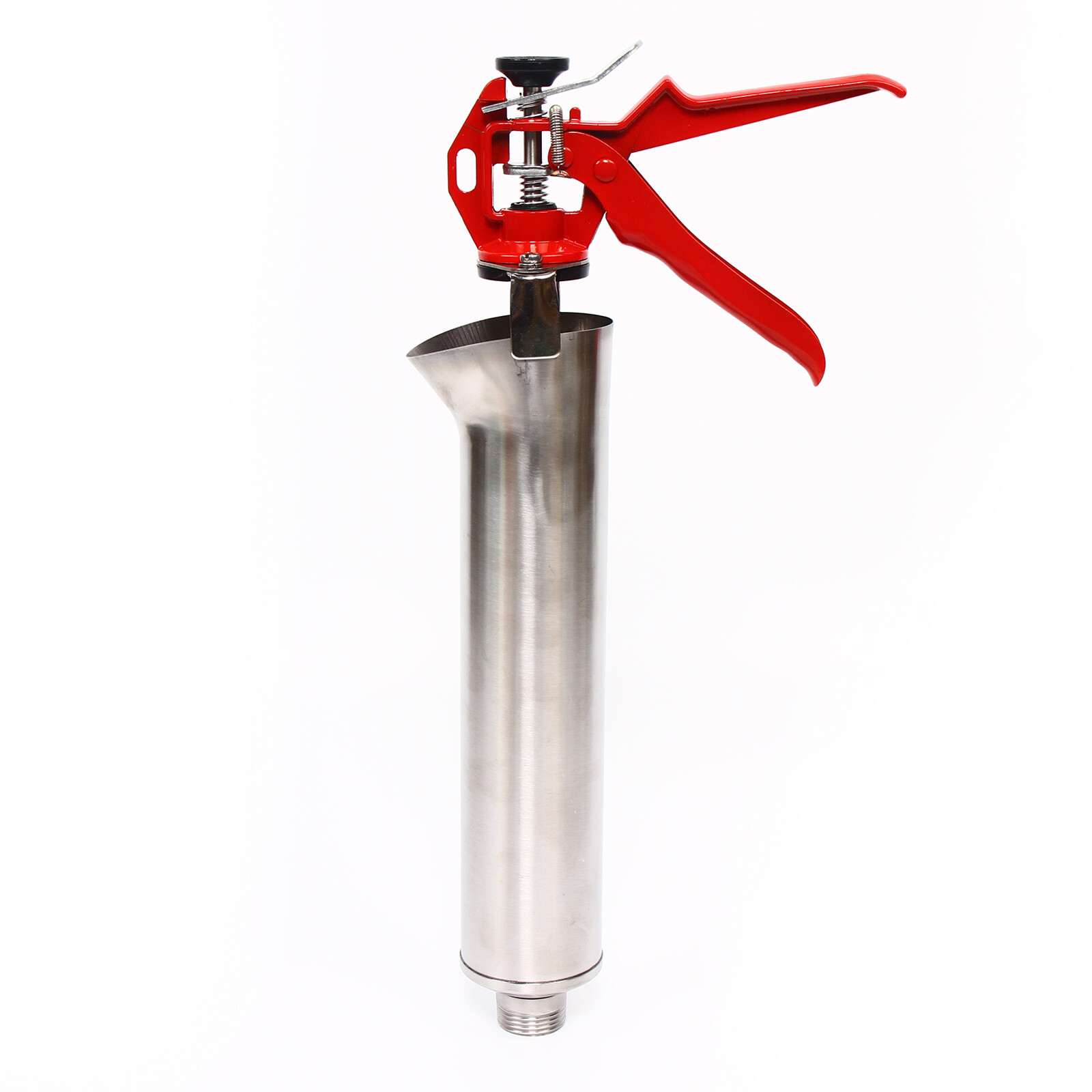 Caulking Cement Pump Gun Mortar Gun Cement Applicator Grout Concrete Tool Silver