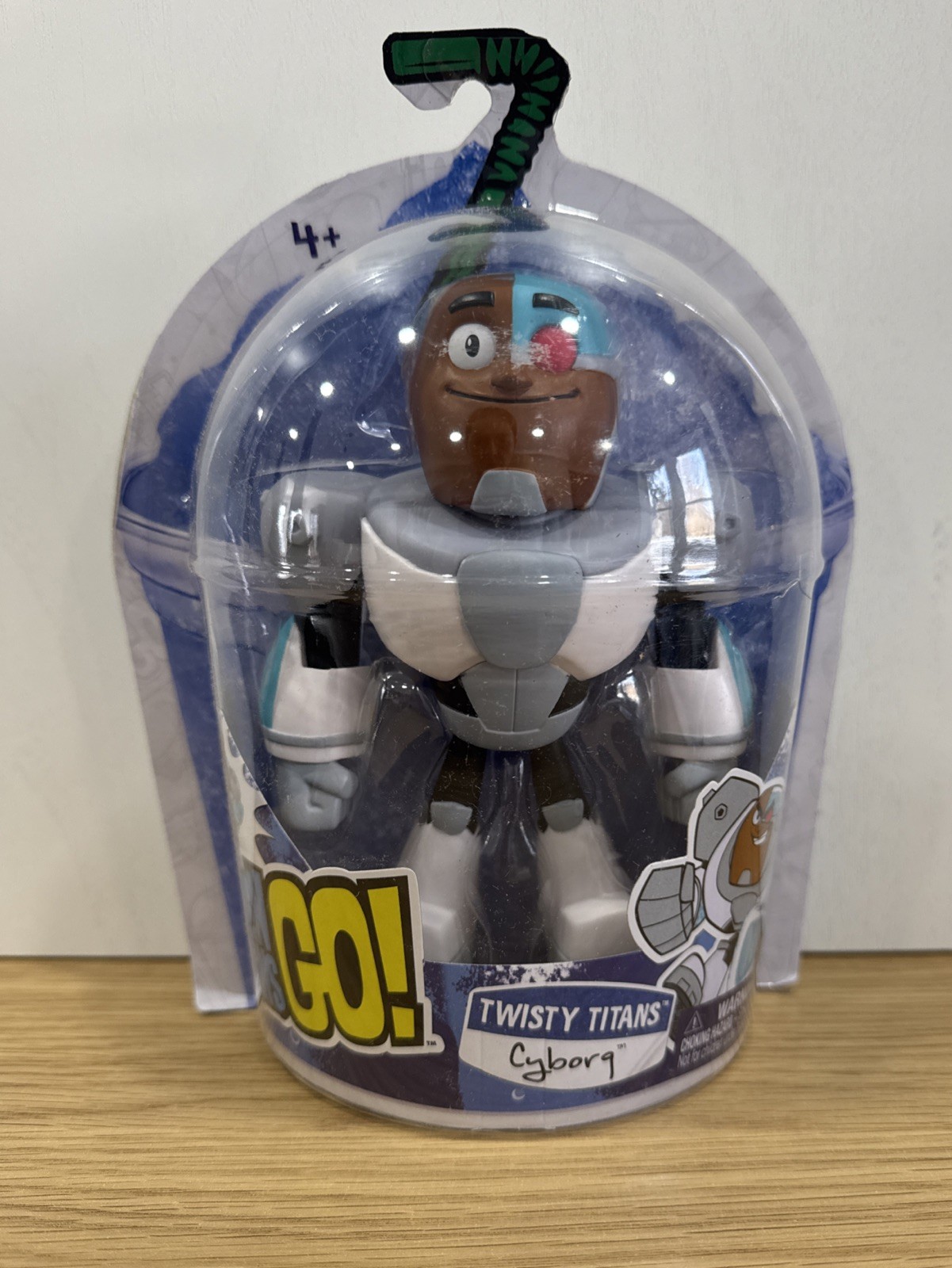 DC Comics Teen Titans GO! Twisty Titans Cyborg Flexible 6in Action Figure Toy