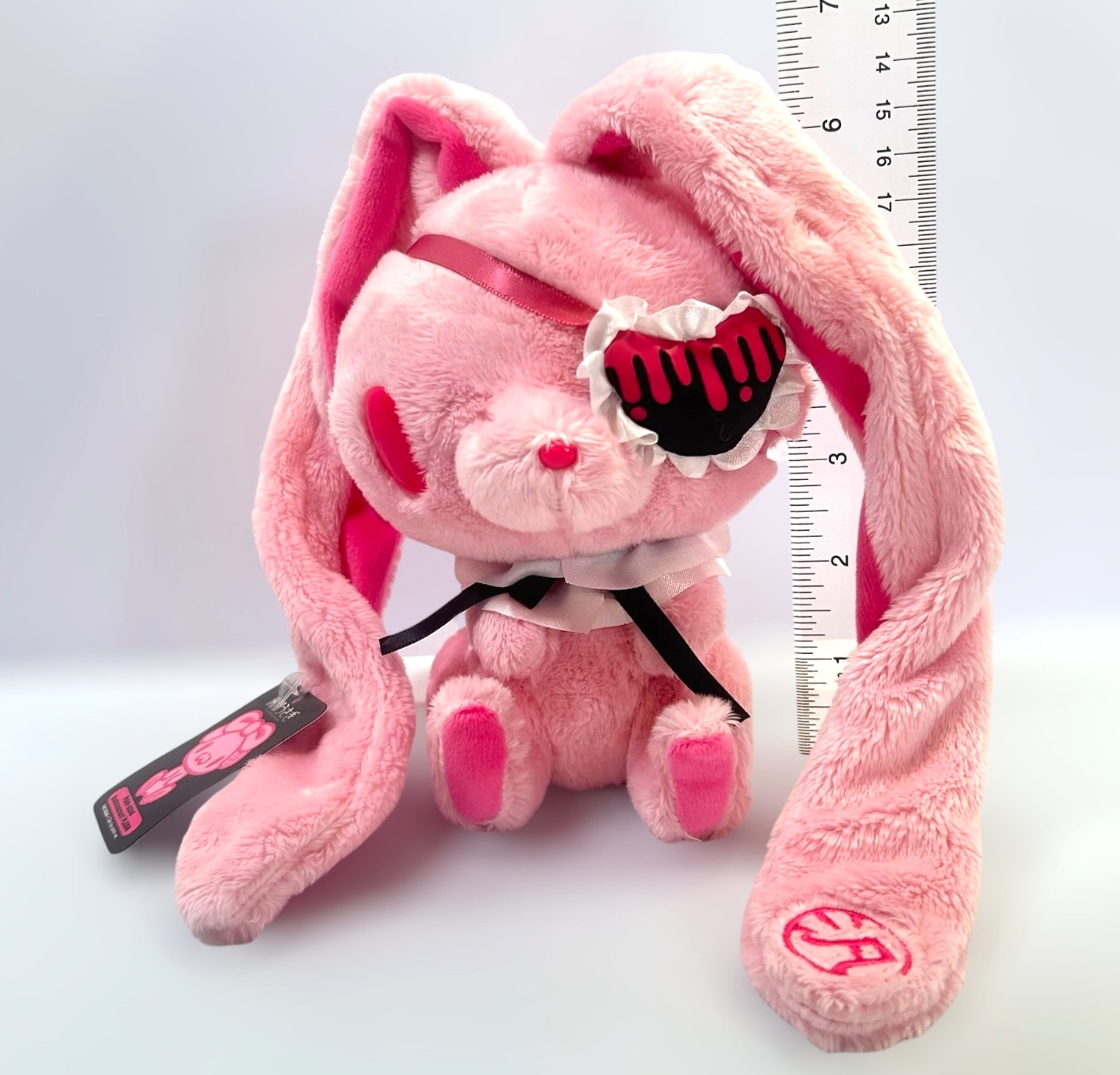 New Gloomy Bear Bunny Pink Eye Patch 6 in Chax All Purpose Rabbit Japan Import