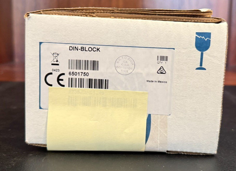 Crestron DIN-BLOCK DIN Rail Cresnet Distribution Block