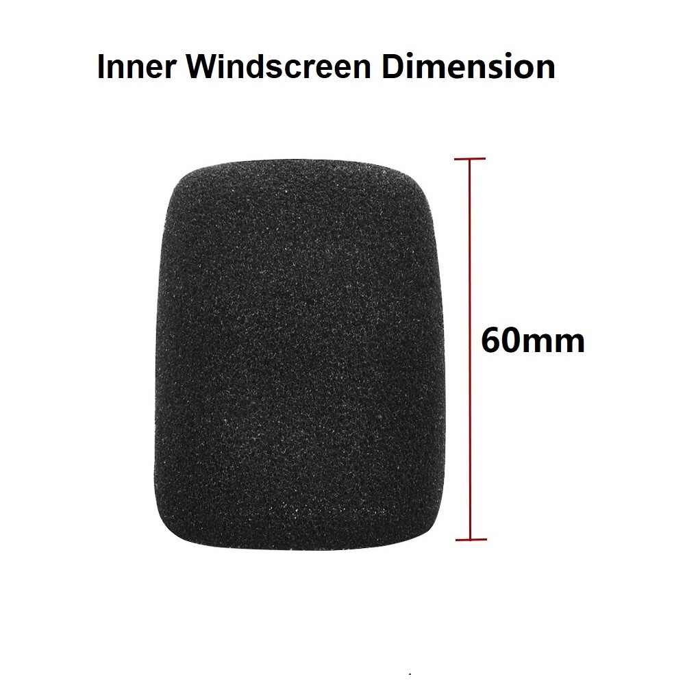5 Pack Wireless Mic Inner Cover Windscreen for Sennheiser SKM 9000 Wireless Mics