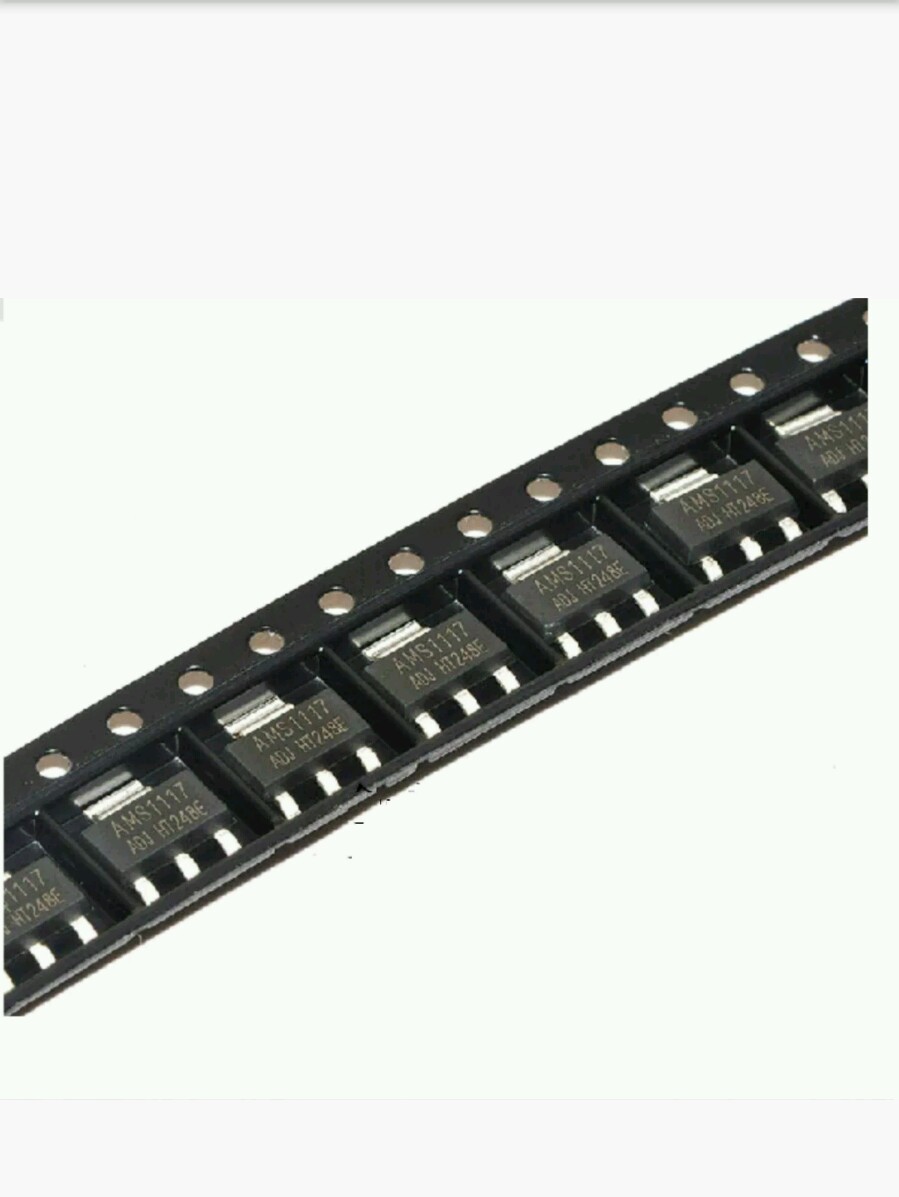 10 PCS AMS1117-ADJ LM1117-ADJ AMS1117 LM1117 1A Voltage Regulator USA Seller
