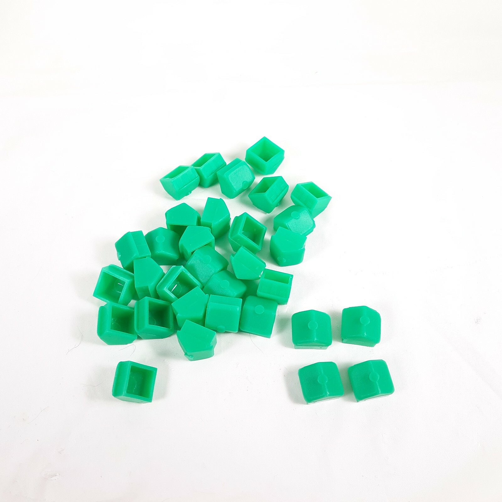 Teenage Mutant Ninja Turtle Monopoly 32 Green Houses Game Pieces