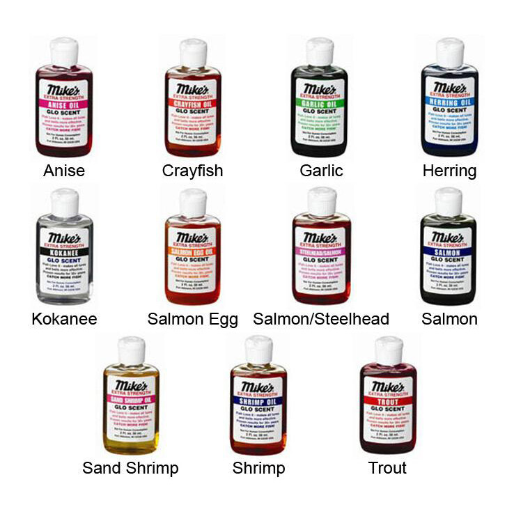 Atlas Mike's Glo Scents/Flavors-Lunker Oil-Real Scent-Catch More Fish-USA-2oz